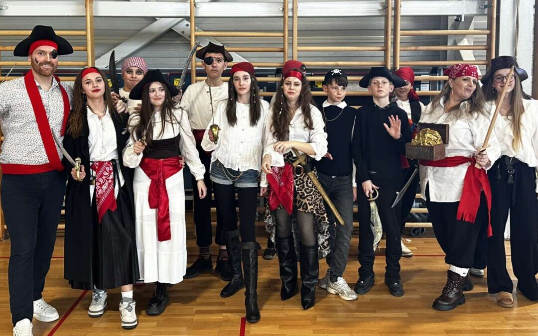 Maškarani dan u OŠ Finida